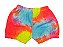 CONJUNTO BODY FRU-FRU E SHORTS TIE DIE VERMELHO E AMARELO - Imagem 6