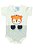 CONJUNTO MENINO BODY TIGRE  / BERMUDA  - TAMANHO P AO G - Imagem 2