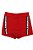 CONJUNTO MENINA BLUSINHA BRANCA MANGA CURTA  BABADINHO SILK  CUTE LOVEE  SHORTS SAIA VERMELHO - TAMANHO 1 AO 8 - Imagem 3
