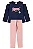 CONJUNTO INFANTIL MENINA MEIA ESTAÇÃO MINI MISS MARINHO - TAMANHO 2 AO 10 - Imagem 1