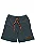 CONJUNTO MENINO CAMISETA BRANCA SILK SURFING SHARK  C/ BERMUDA LISTRA - TAMANHO 1 AO 8 - Imagem 3