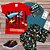 CONJUNTO MENINO CAMISETA VERMELHA C/ SILK SURF FUN C/ BERMUDA ESTAMPA BEACH - TAMANHO 1 AO 8 - Imagem 2