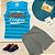 CONJUNTO MENINO CAMISETA REGATA AZUL CLARO C/ SILK SPORTS LEAGUE  C/ BERMUDA CINZA - TAMANHO 1 AO 8 - Imagem 2