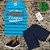 CONJUNTO MENINO CAMISETA REGATA AZUL CLARO C/ SILK SPORTS LEAGUE  C/ BERMUDA AZUL ESCURO- TAMANHO 1 AO 8 - Imagem 2