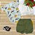 CONJUNTO MENINO DINOUSAURO BABY BODY/ BERMUDA  - TAMANHO P AO G - Imagem 1