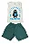 CONJUNTO MENINO LITTLE HAPPY CAMPER  SILK DE URSO/ BERMUDA - Imagem 1