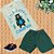 CONJUNTO MENINO LITTLE HAPPY CAMPER  SILK DE URSO/ BERMUDA - Imagem 2