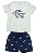 CONJUNTO MENINO WOOF WOFF  SILK DE CACHORRO/ BERMUDA TAMANHO P AO GG - Imagem 2