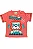 CONJUNTO MENINO CAMISETA CAT HEAR ME SALMÃO  / BERMUDA   - TAMANHO P AO G - Imagem 3
