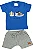 CONJUNTO MENINO COM SILK TENNIS C/ BERMUDA  TAMANHO P AO GG - Imagem 1