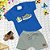 CONJUNTO MENINO COM SILK TENNIS C/ BERMUDA  TAMANHO P AO GG - Imagem 2