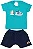 CONJUNTO MENINO COM SILK TENNIS C/ BERMUDA  TAMANHO P AO GG - Imagem 1