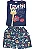 CONJUNTO MENINO TURIST GIRAFFE  SILK DE GIRAFA/ BERMUDA TAMANHO P AO GG - Imagem 1