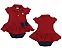 BODY VESTIDO FEM. CAROL  2250 TAMANHO 2-4 MESES - Imagem 2