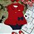 BODY VESTIDO FEM. CAROL  2250 TAMANHO 2-4 MESES - Imagem 1