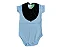 CONJUNTO BODY RIBANA  AZUL COM SILK GATINHA E BABADOR - TAMANHO P AO GG - Imagem 3