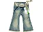 CALÇA FLARE MÕNICA BABY COM CINTO  TAMANHOS P AO GG - Imagem 2
