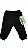 CALÇA FEM. YASMIM ROSA OU PRETO 2325 TAM P AO 2 - Imagem 1