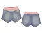 SHORTS JEANS FEM. FLOWER 2203 - TAMANHO P AO GG - Imagem 3