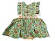 VESTIDO RODADO COM BODY CHEVRON DUAS OPÇÕES DE CORES - TAMANHOS DO P AO 3 - Imagem 3