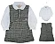 CONJUNTO VESTIDO + CAMISA DIANA 2139 - TAMANHOS P AO 3 - Imagem 3