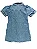 VESTIDO JEANS MENINA PRINCESA MAGUINHA BUFANTE - TAMANHO 2 AO 10 - Imagem 2