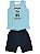 Conjunto Menino shorts e camiseta regata urso  Tamanho 03 - Imagem 2