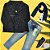 BLAZER MASC. EMBORRACHADO PRETO TAM 1 AO 8 - Imagem 2