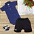 BODY POLO FAROL 2289 PRETO OU AZUL TAMANHO DO P AO GG - Imagem 1
