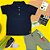 CAMISETA POLO AZUL ESCURO LISA TAMANHO 1 AO 8 - Imagem 2