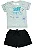 Conjunto Menino Shorts e camiseta Surf Friends - Tamanho P ao GG - Imagem 2