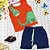 Conjunto Menino Shorts e camiseta dinoussauro - Come on Play with me Tamanho - 0-3 meses - Imagem 1