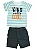 Conjunto Menino Shorts e camiseta Kind in the new cool - Tamanho P ao GG - Imagem 2