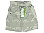 BERMUDA MENINO DE SARJA CINZA CLARO  ESTAMPADO - COM BOLSO LATERAL TAMANHO 1 AO 8 - Imagem 3