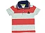 CAMISETA POLO MENINO CINZA E VERMELHO TAMANHO 1 AO 8 - Imagem 3