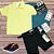 CAMISETA POLO  AMARELA TAMANHO 1 AO 8 - Imagem 2