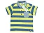 CAMISETA POLO LISTRADA DE MALHA TAMANHO 2 AO 8 - Imagem 3