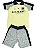 Conjunto Menino Shorts e camiseta polo Air Plane Tamanho 03 ao 8 - Imagem 2