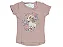Conjunto Menina shorts e camiseta Cachorrinho com strass  - Tamanho 2 ao 8 - Imagem 3