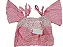 CONJUNTO LINDINHA ROSA COM BABADO E LAÇOS -TAMANHOS 2 AO 6 - Imagem 3