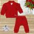 CONJ. LONGO SOFT BUCKLE UNISEX VERMELHO - TAMANHOS P AO 3 - Imagem 1