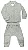 CONJ. LONGO SOFT BUCKLE UNISEX CINZA - TAMANHOS P AO 3 - Imagem 2