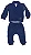 CONJ. LONGO SOFT BUCKLE UNISEX AZUL MARINHO - TAMANHOS P AO 3 - Imagem 4