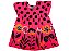 VESTIDO NANAI MANGUINHA PRINCESA PINK NEON TAMANHO 1 AO 8 - Imagem 3