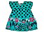 VESTIDO NANAI ESTAMPADO FLORAL NEON  TAMANHO 1 AO 8 - Imagem 4