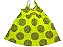 VESTIDO NANAI VERDE NEON  TAMANHO 1 AO 8 - Imagem 3