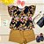 CONJ NANAI CROPPED + SHORTS AMARELO QUEIMADO FLORAL TAMANHO 1 AO 8 - Imagem 2