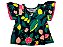 CONJ NANAI CROPPED + SHORTS PINK NEON TAMANHO 1 AO 8 - Imagem 3