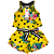 CONJ NANAI CROPPED + SHORTS AMARELO QUEIMADO E CINTO TAMANHO 1 AO 8 - Imagem 1