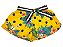CONJ NANAI CROPPED + SHORTS AMARELO QUEIMADO E CINTO TAMANHO 1 AO 8 - Imagem 4
